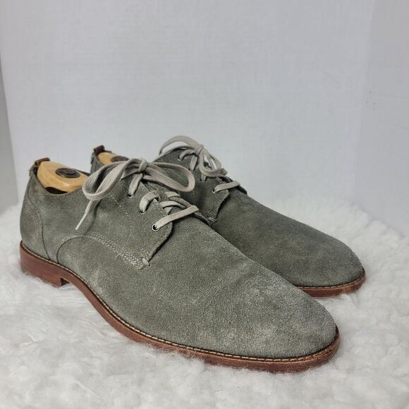 Cole Haan Feathercraft Grand Blucher Mens Shoes Size 11.5  OxfordGray Suede main image 5